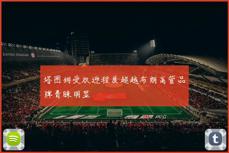 塔图姆受欢迎程度超越布朗高管品牌青睐明显